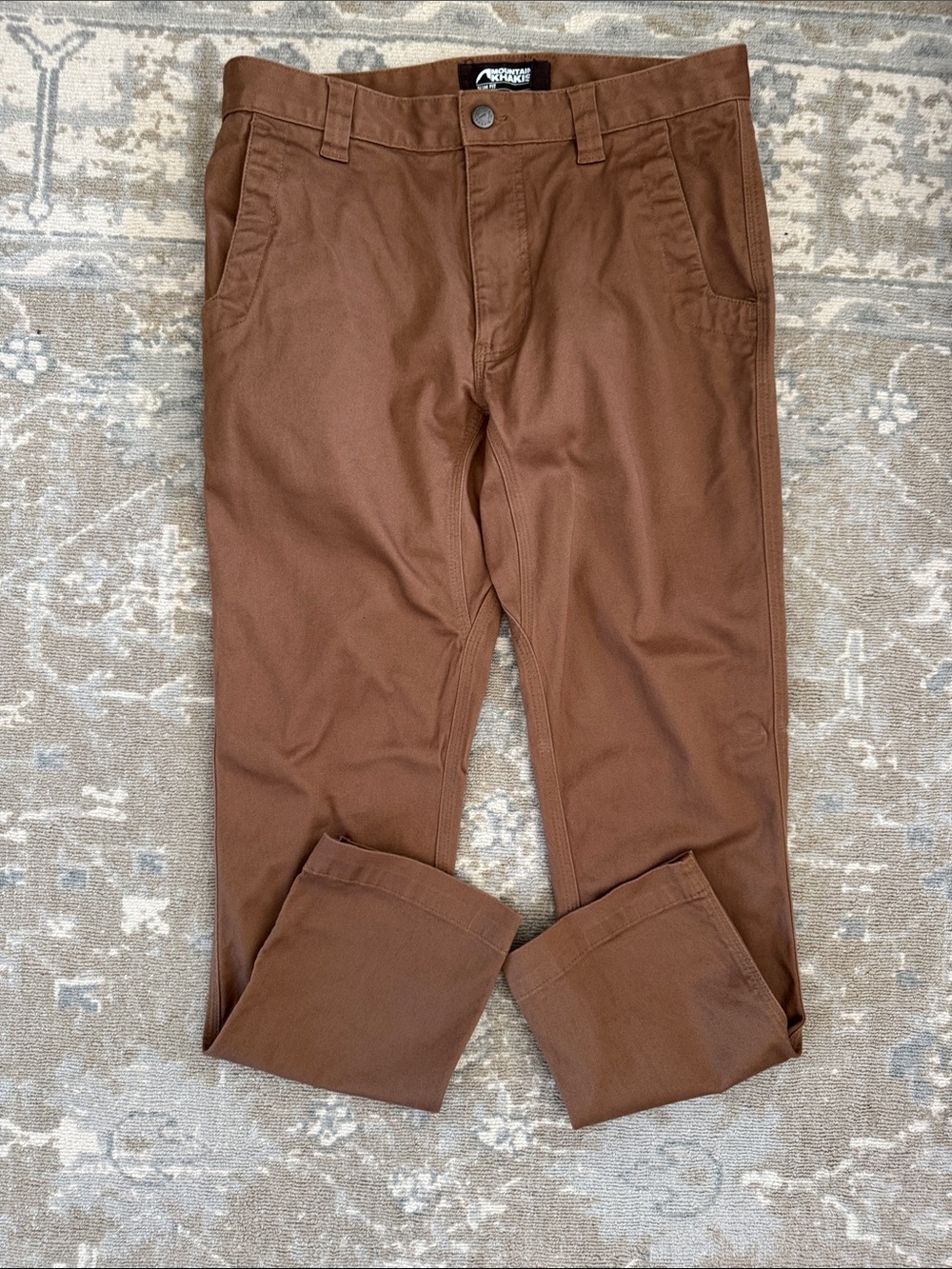 Mountain Khakis Men's Rust Brown Chino Pants